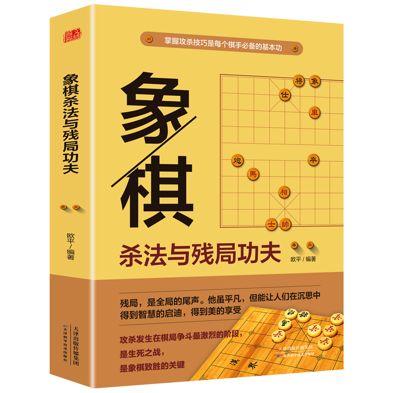 正版 象棋杀法与残局功夫 中国象棋入门书籍 象棋开局布局残局象棋棋谱 实战技巧指南中国象棋教程