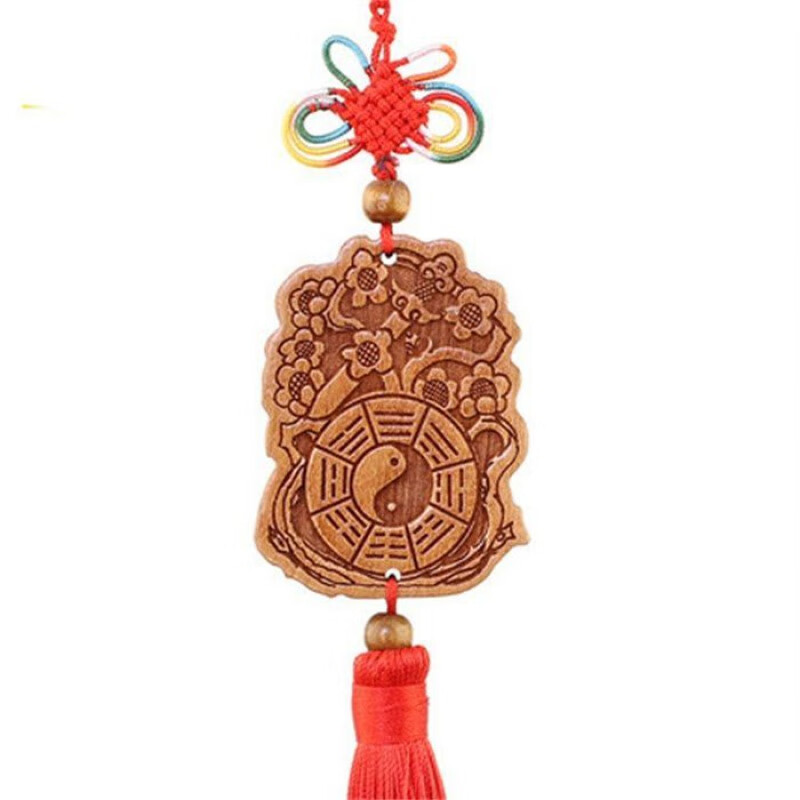 缘裕桃木剑斩桃花平安摆件卧室结婚姻缘增进夫妻感情挂件卧室姻缘饰品