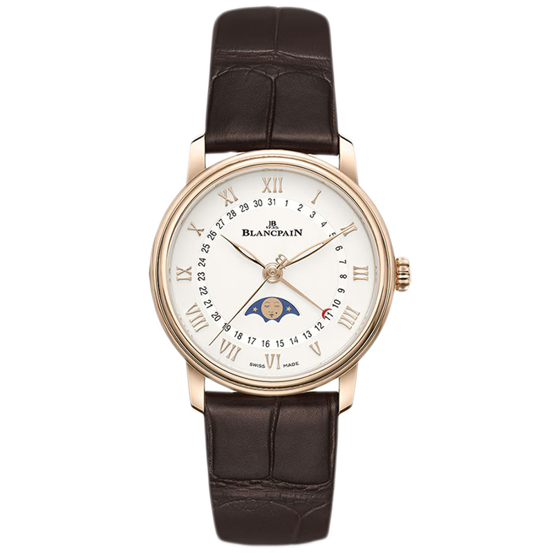 【二手99新】未使用宝珀经典系列18k玫瑰金自动机械手表女6126-3642