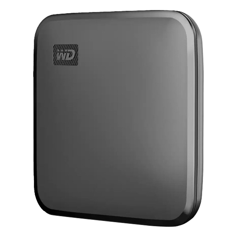 西部数据（WD）SE新元素外置 1t移动固态硬盘 PSSD Type C手机电脑外接硬盘2t便携 兼容MAC 防摔存储企业办公定制 1TB（WDBAYN0010BBK） Elements SE新元素 