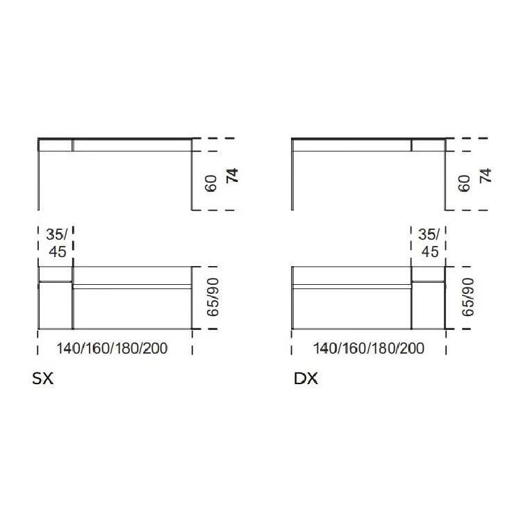 优只办公室家具意式极简整装实木玻璃书房书桌办公桌写字台 1400*650*