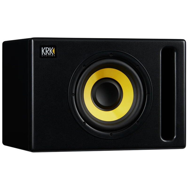 KRK S8.4 S10.4低音炮录音室有源音箱超低音音响重低音效果好声音强 S8.4一只