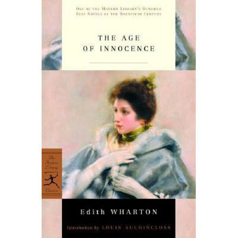 the age of innocence 英文原版 普利策奖 edith wharton