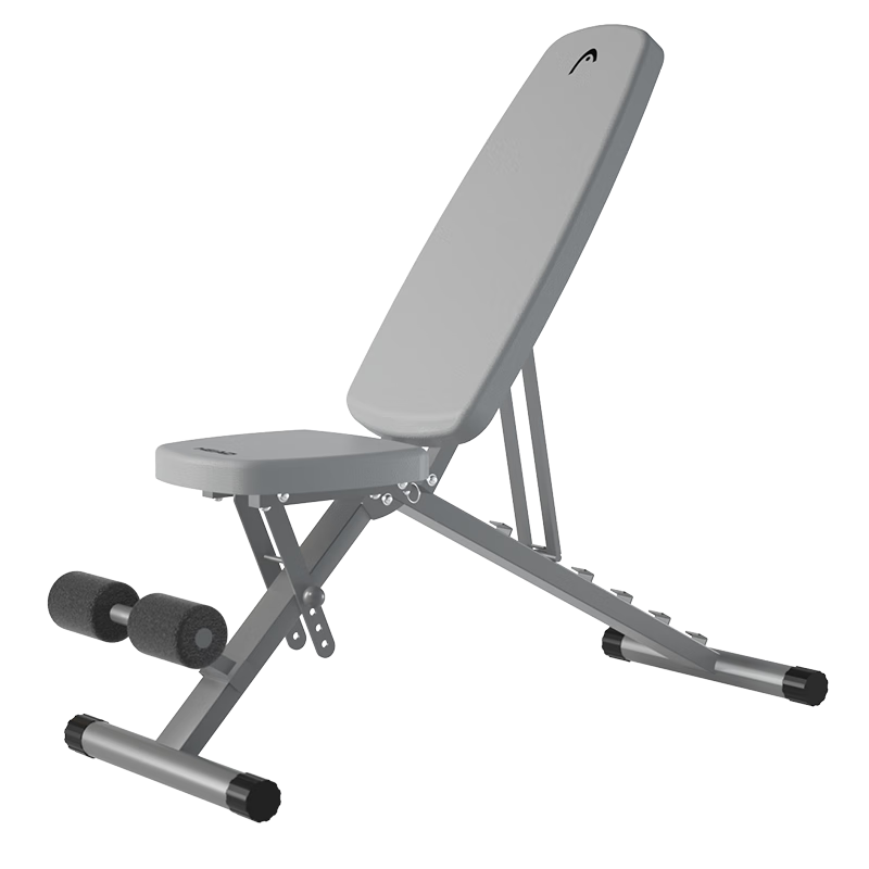 HEAD 海德 哑铃凳卧推凳多功能仰卧起坐腹肌板健身椅飞鸟凳折叠健身器材