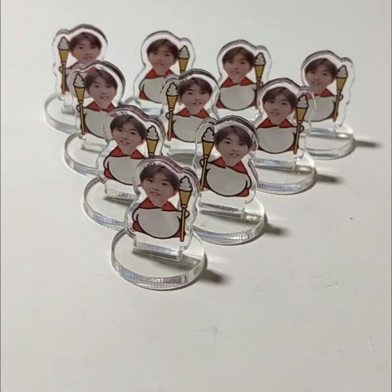 山头林村马嘉祺迷你摆件迷你粒牌马 嘉祺蜜雪搞怪表情包2厘米3厘米4