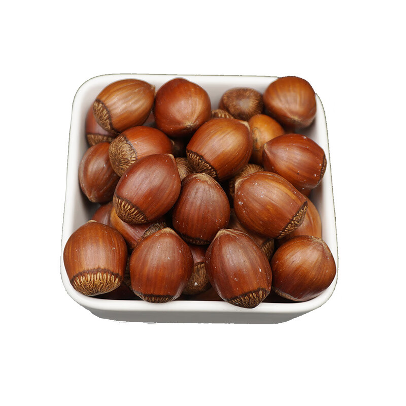 西瓜味的童话东北特产开口大榛子新货原味薄壳炒熟大榛子坚果炒货零食