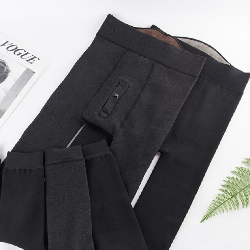 品诗歌人 保暖裤男棉裤男加绒加厚保暖男士内穿打底裤修身秋冬季秋裤