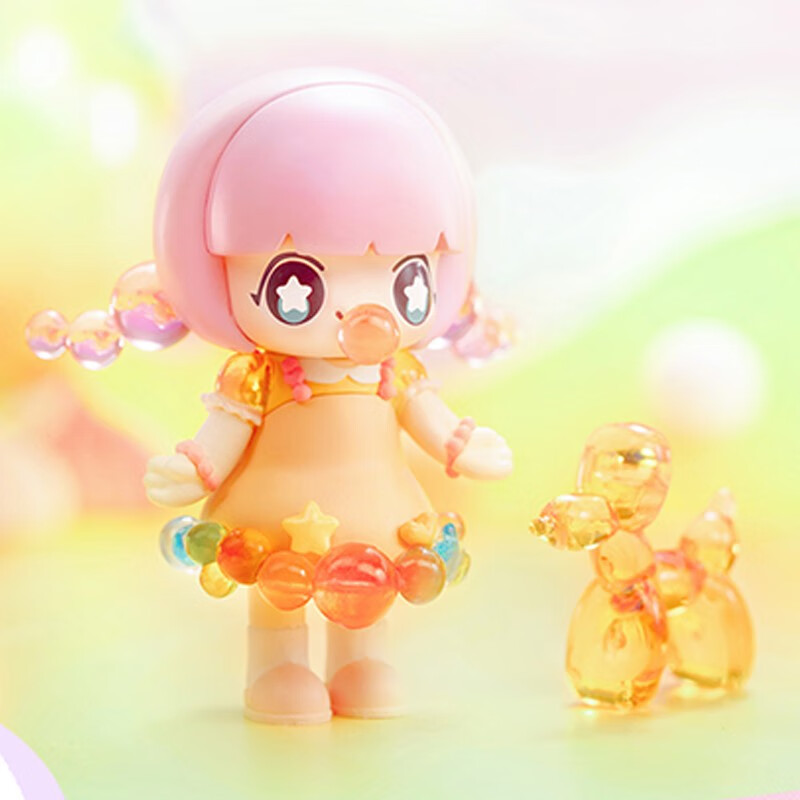 盲盒手办桌面摆件玩具摆件生日礼物 kimmy&miki糖果乐园随机盲盒一个