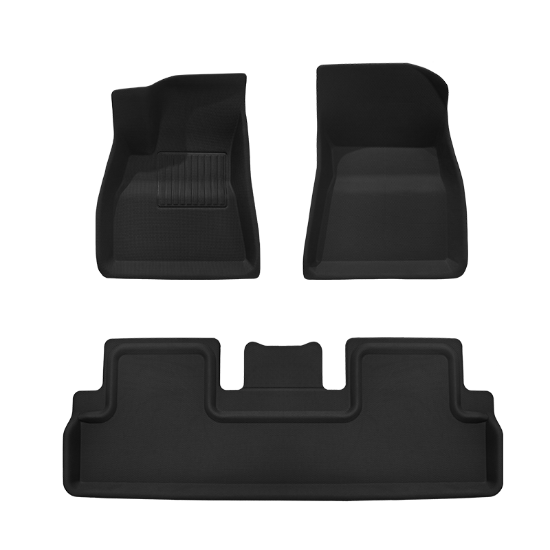 CICIDO 汽车脚垫 适用于小鹏P7 航空软包高端tpe汽车脚垫原车定制款黑色CNX0528100029333855