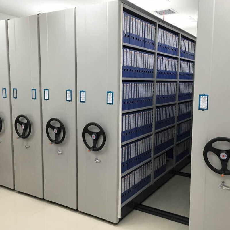 豫瑾诚 北京密集架档案密集柜手摇移动档案柜电动智能密集柜密集架 一