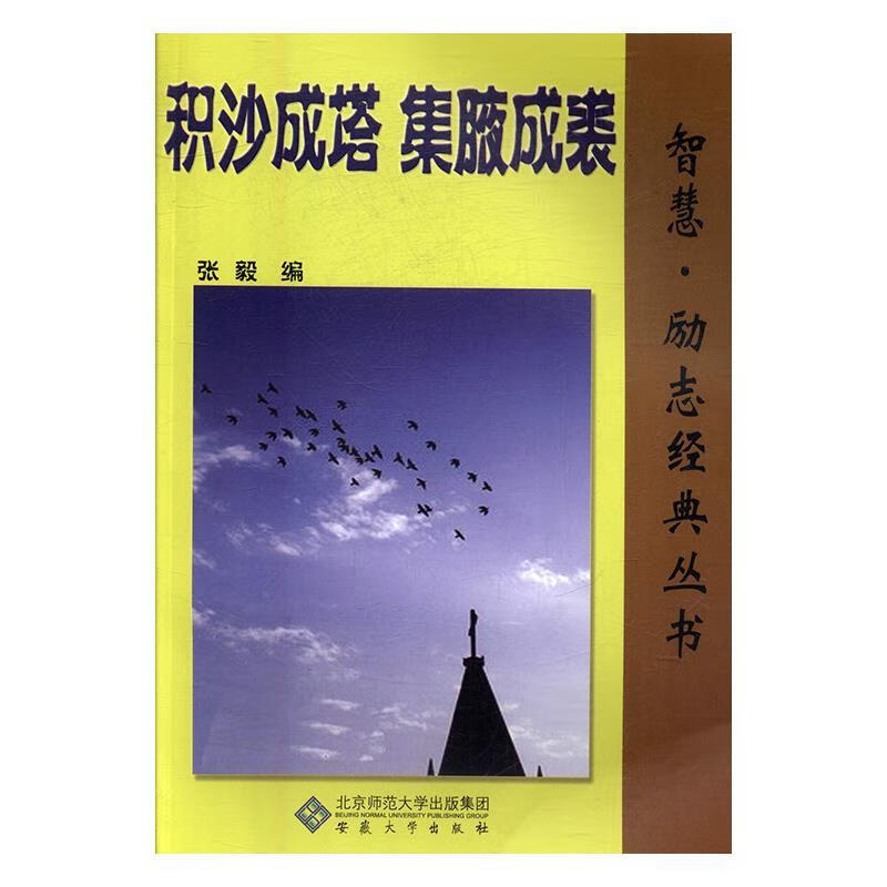 积沙成塔 集腋成裘 张毅 9787566403261