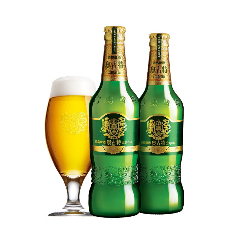 奥古特瓶装啤酒12度480ml*6