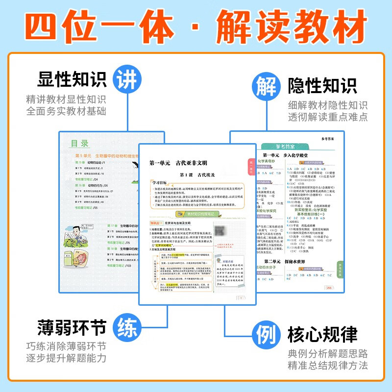 【当天发货】2024新版教材解读八年级上册 政治 人教版截图