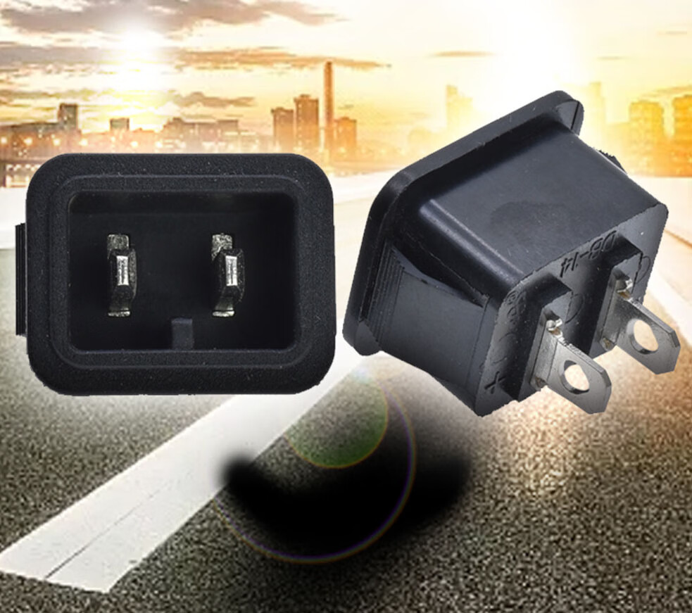 hnay车载冰箱12v电源线小迷你24v220v宿舍插头家用充电连接线 l头维修