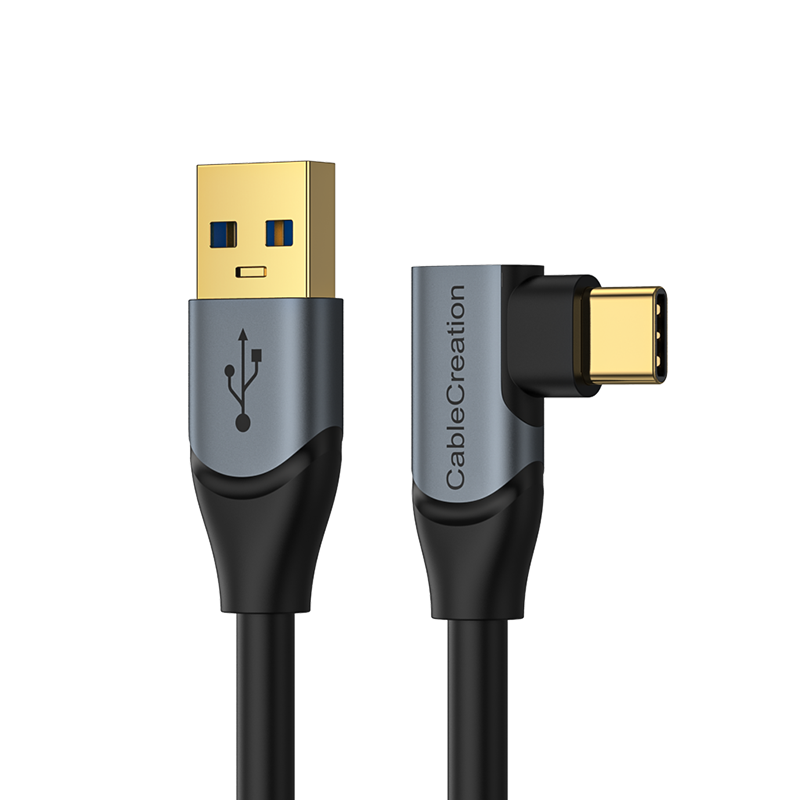 查询一绳CABLECREATION弯头type-c数据线USB30相机联机OculusQuest2link连接线VR头盔眼镜串流连接线5米100013601281历史价格