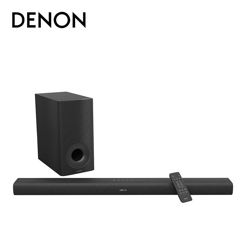 普乐之声（polk）天龙（DENON）DHT-S316 音箱 宽声场家庭影院回音壁 蓝牙 客厅电视音响 条形音箱无线低音炮 黑色 DHT-S316