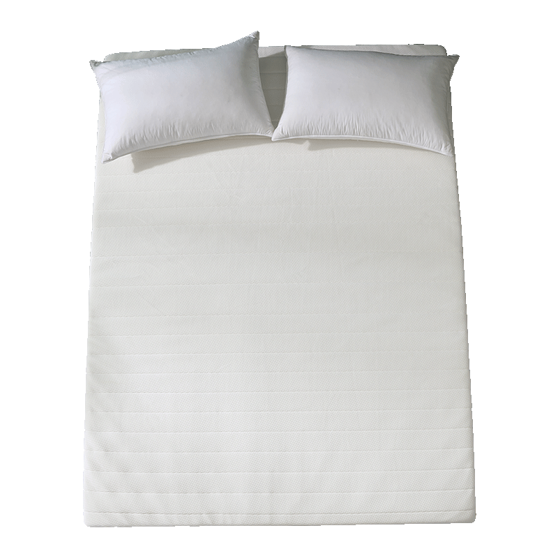 水星家纺 泰国天然乳胶复合软床垫榻榻米可折叠保护垫子防滑软床垫 梦悦【90%泰国乳胶/高弹耐压】灰 1.5m床（150×200cm）