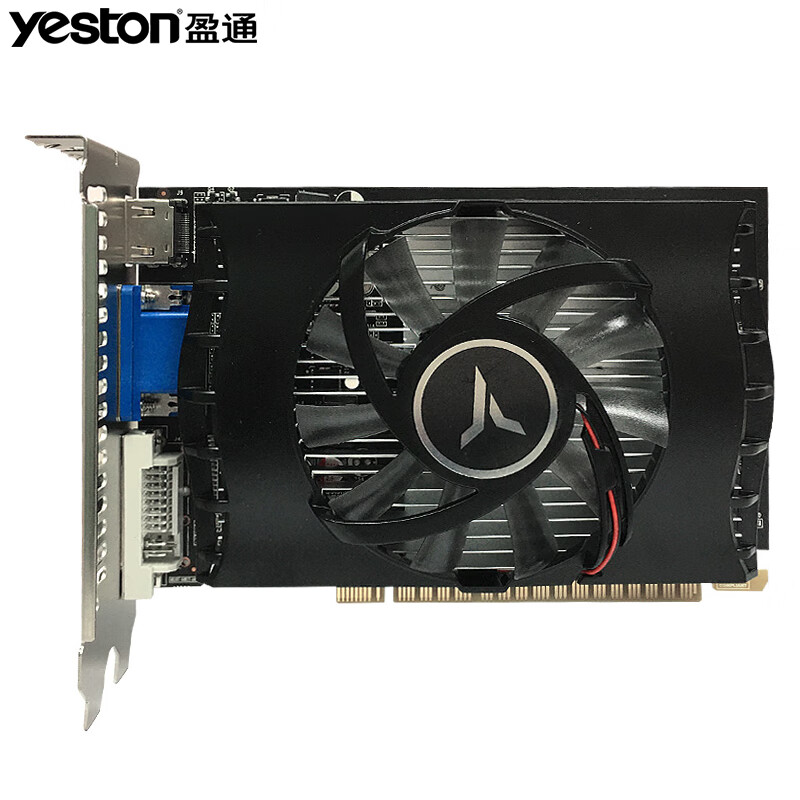 盈通(yeston gt730-2g 4g d5 极速版 电脑办公游戏显卡 炒股监控