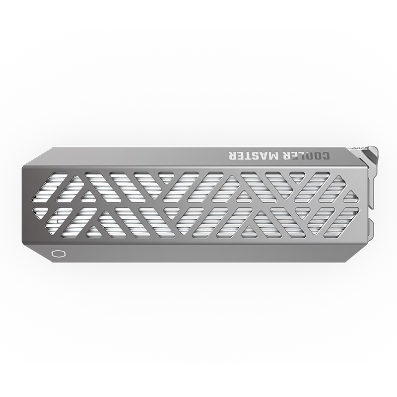 COOLER MASTER 酷冷至尊 神钥Air NVMe移动硬盘盒 USB3.2 Type-C 枪灰色