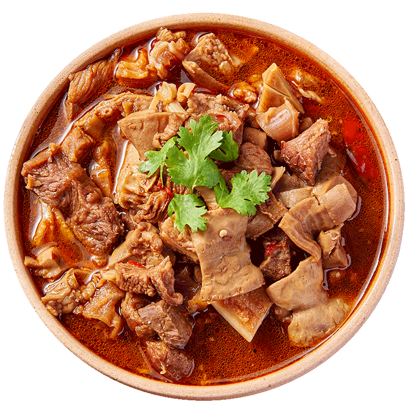 東南醇 公安縣牛肉火鍋 牛雜牛肚 湖北特產(chǎn) 方便菜下飯菜速食熟食 牛雜1200g+魚丸350g