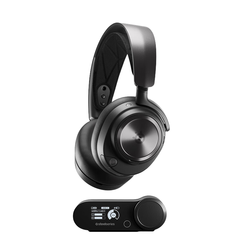 赛睿（SteelSeries） 寒冰新星Nova系列无线耳机 头戴式游戏耳机 听声辩位耳机降噪蓝牙耳麦 Nova pro 无线款