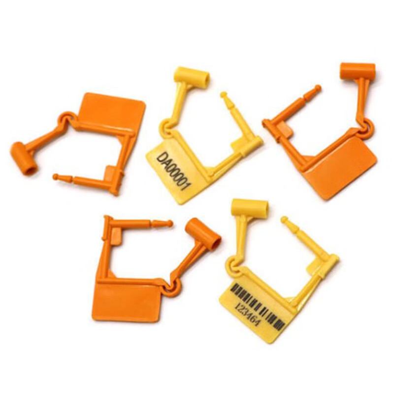 飞尔(flyer)封签带编码防伪防调包扣航空铅封医院急救车塑料封条挂锁