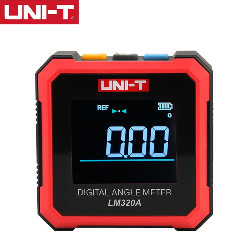优利德（UNI-T）数显倾角仪高精度迷你电子角度仪带磁性水平仪角度尺测量锂电直充 LM320A（两面带磁/无激光）