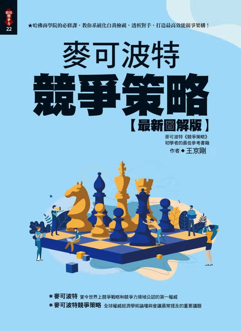 预售 王京刚 麦可波特竞争策略*新图解版 达观