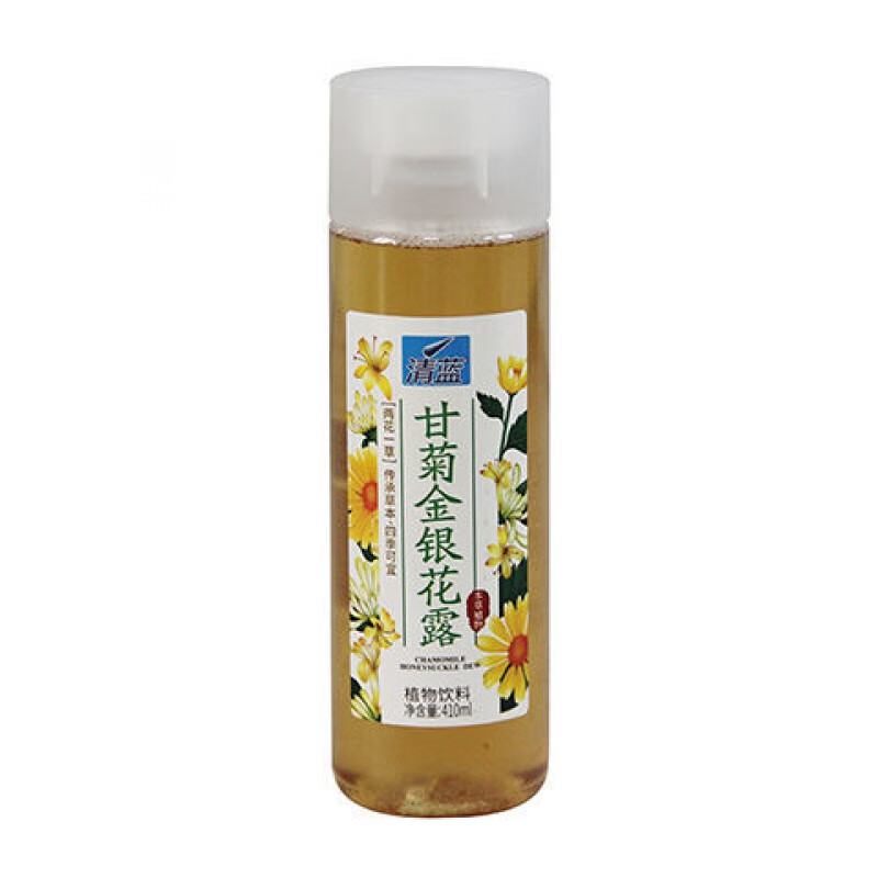 金银花凉茶 410ml*15瓶 罗汉果植物 瓶装 夏日解暑饮料 甘菊金银花露