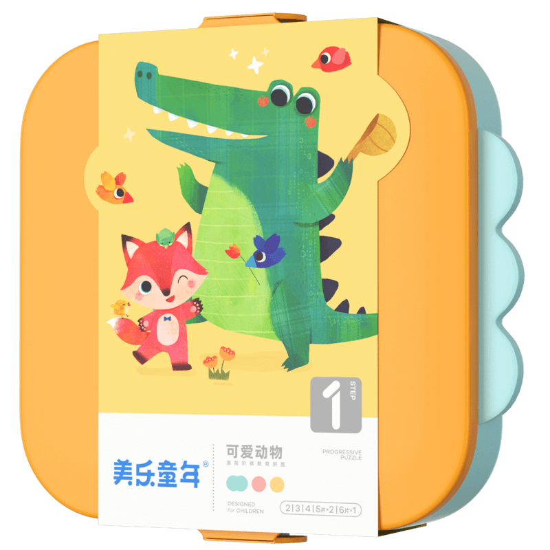 ����ͯ�� ��ͯƴͼ 3-6�� ҹ����״�� ֽ��ƴͼ 9��34��Ƭ �ɰ�����39.9Ԫ