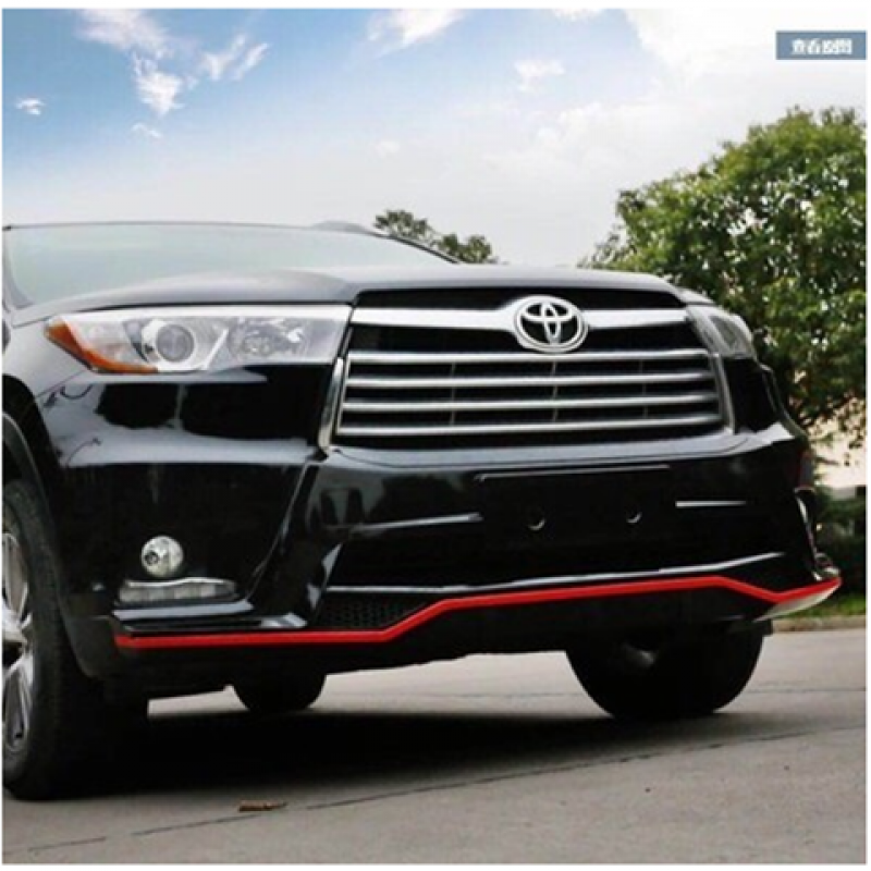 蔻均缕适用于15-2017款汉兰达保险杠2017丰田15/17大包围17前后护 15