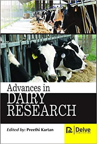 预订Advances in Dairy Research