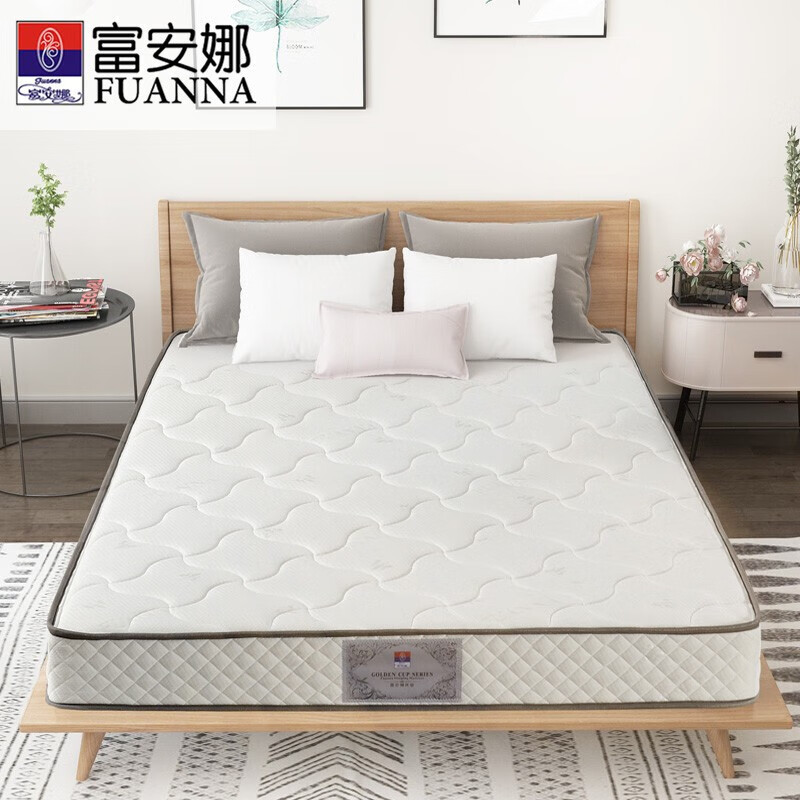 �����ȣ�FUANNA������ �齺Ҭ�ش�����Ӳ����ϯ��˼1.8�׵��ɴ��� ����20cm��ƫӲ� 120*200cm