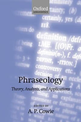 预订 phraseology: theory, analysis, and applications