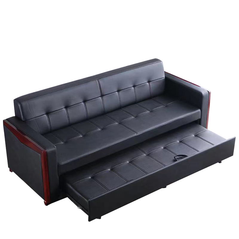 有棱有角 沙发 商务简约办公沙发折叠沙发西皮沙发双人折叠沙发床YLYJ-028