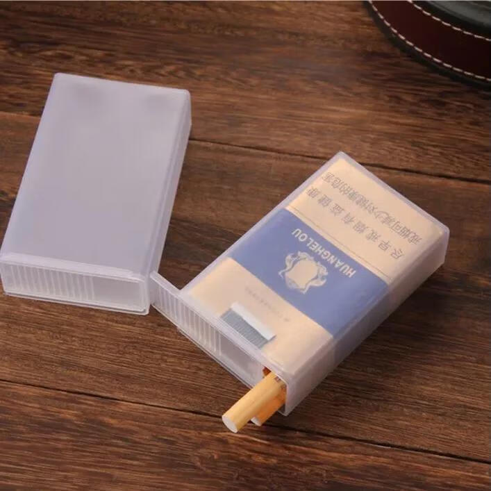 神采奕奕 塑料烟盒套 烟盒烟合软硬塑料烟壳软盒塑料透明防压防汗滑盖
