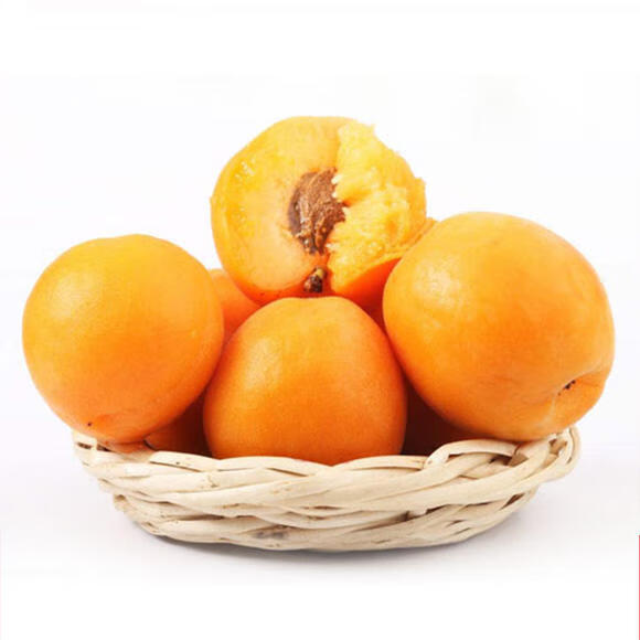 亲果力陕西大黄杏子 黄色杏子 酸甜大杏子鲜果 新鲜水果 大黄杏2斤