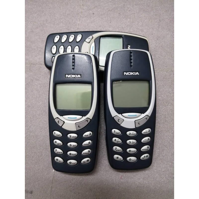 nokia/诺基亚 3310老款按键备用机直板手机经典怀旧超长待机 蓝色【配