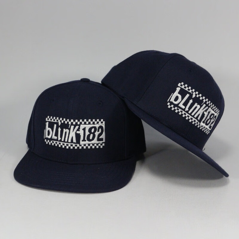 茶影婆娑平沿帽男欧美风平沿帽街舞嘻哈帽男潮刺绣鸭舌帽平沿棒球帽