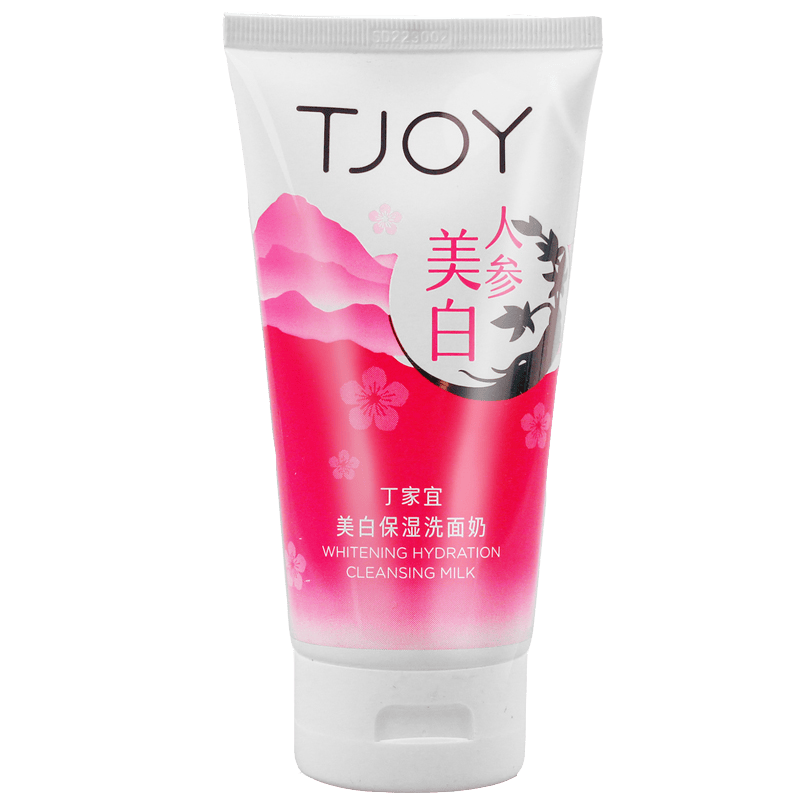 丁家宜（TJOY）滋润洗面奶补水保湿润肤深层清洁温和无泡学生人参洁面乳护肤品女 丁家宜 补水洗面奶120g