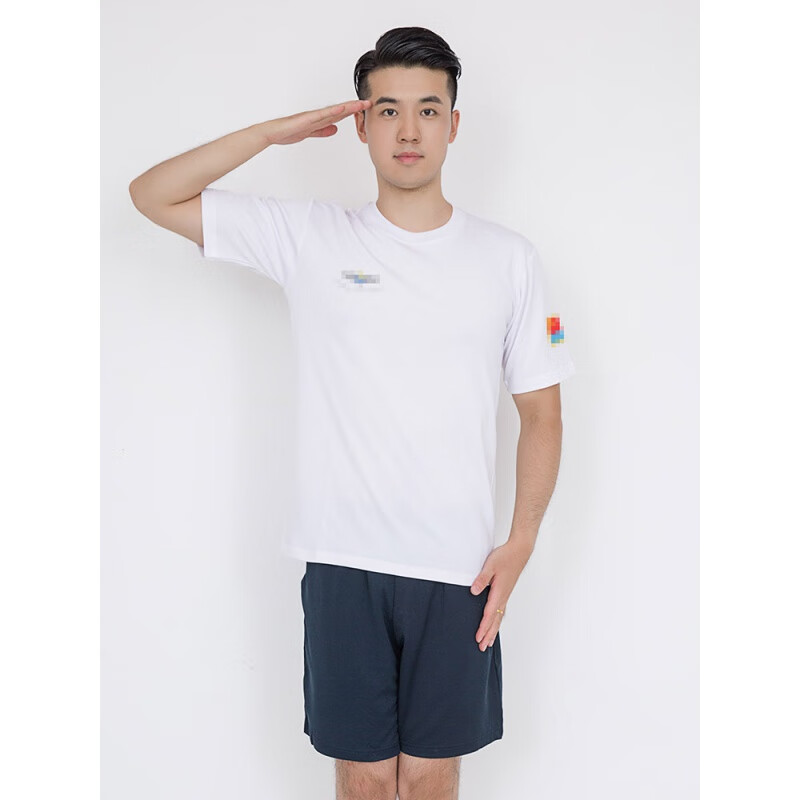 凯壮全新升级空军训练服套装飞行员圆领短袖t恤衫速干透气军迷户外男