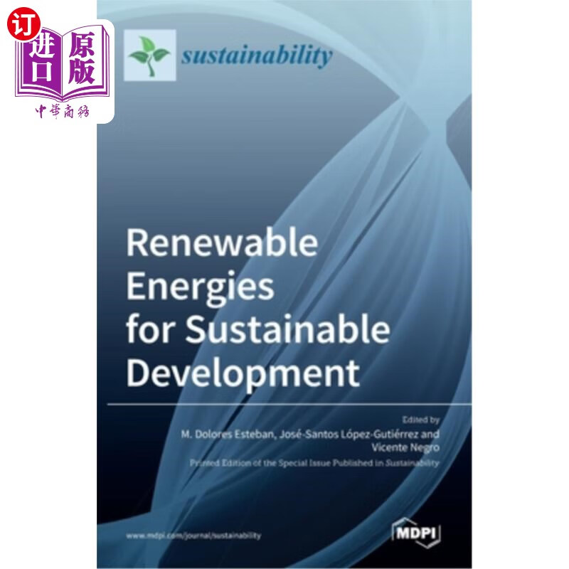 海外直订renewable energies for sustainable development 可再生
