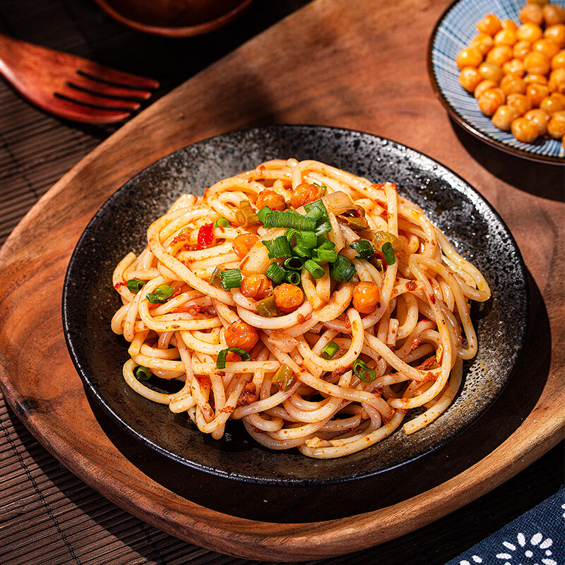 统一集团旗下 那街那巷品牌 卤肉干拌 桂林米粉 270克/盒