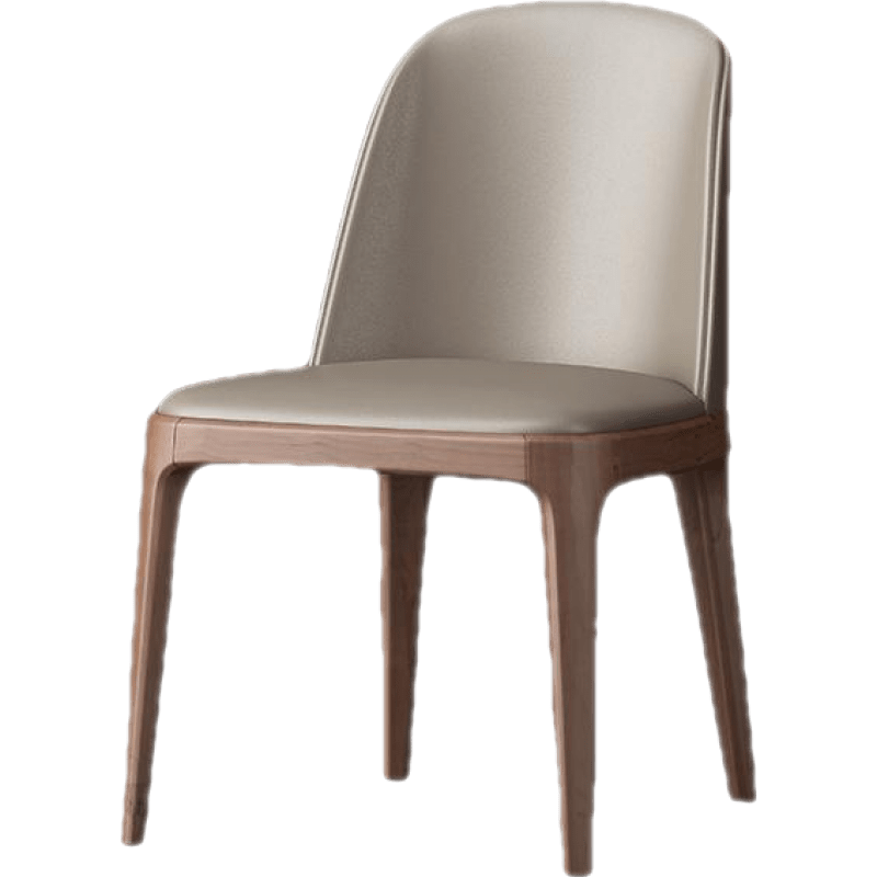 北欧实木长桌餐桌椅组合家用简约长方形咖啡桌书桌洽谈电脑桌创意 椅子款式一