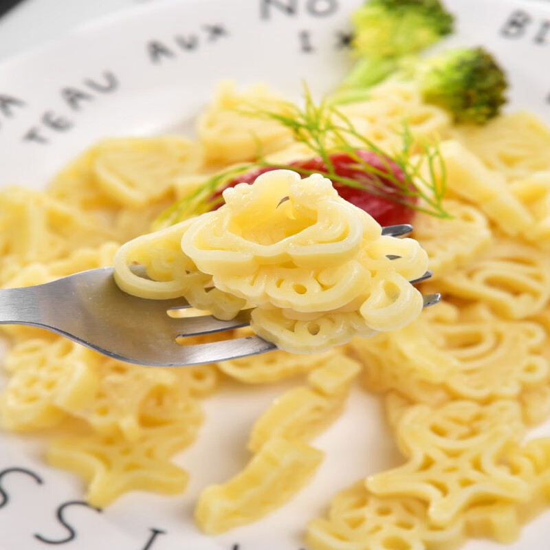 禾澹宝宝意面细小风味面食方便营养卡通形状意面
