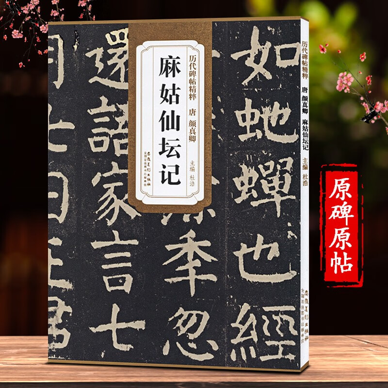 【现货速发】唐颜真卿麻姑仙坛记历代碑帖精粹 简体旁注楷书碑帖毛笔字帖杜浩唐代名家书法临摹
