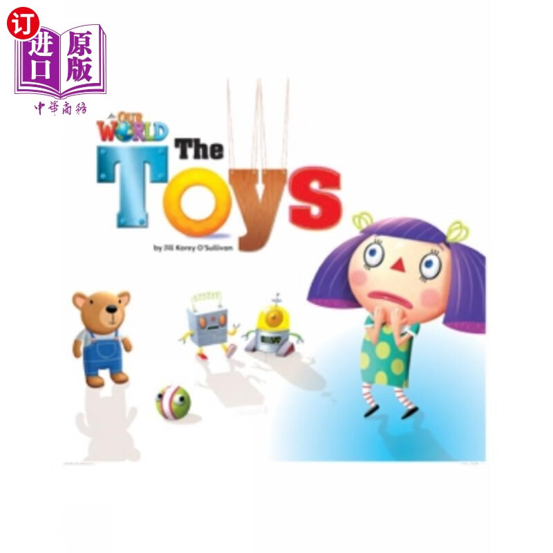 海外直订our world readers: the toys 我们的世界读者:玩具