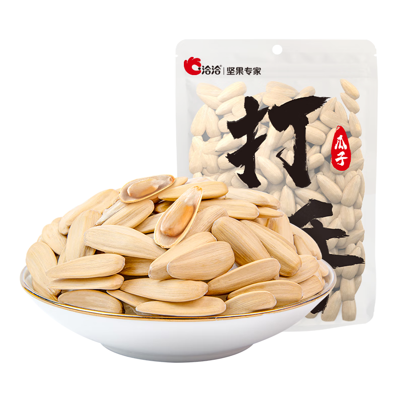 ChaCheer 洽洽 打手瓜子脱皮五香味大颗粒坚果炒货休闲零食300g/318g随机发