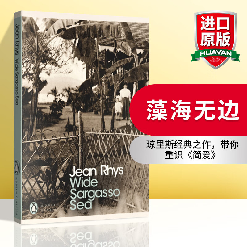 英文原版 藻海无边 wide sargasso sea 茫茫藻海