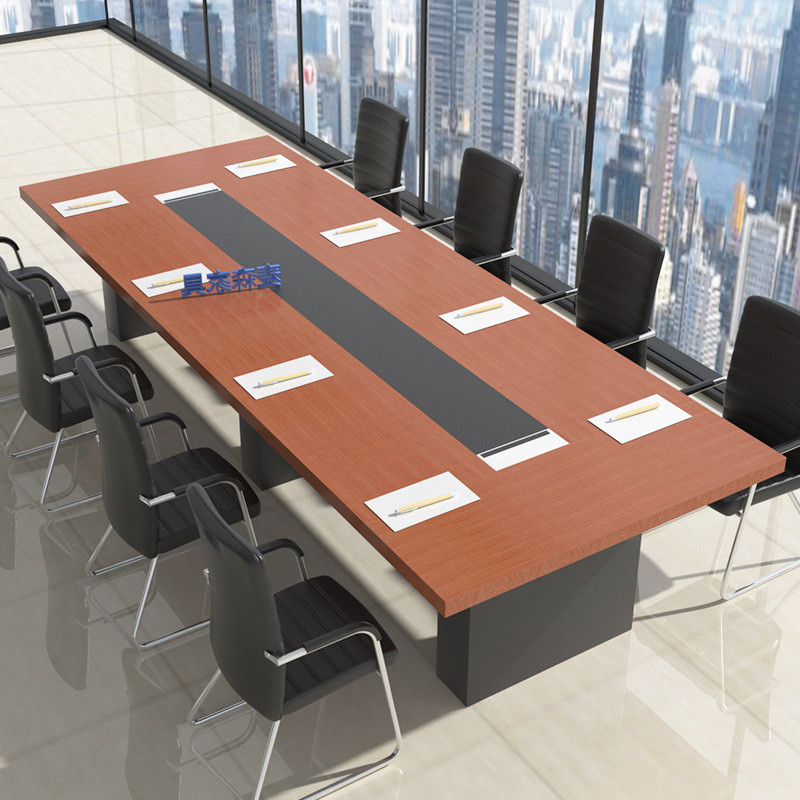 办公家具培训开会洽谈接待长条桌子 300*120加厚款 颜色尺寸可定制 ms
